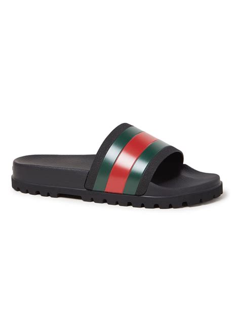 gucci badslippers zwat|Gucci slippers for women.